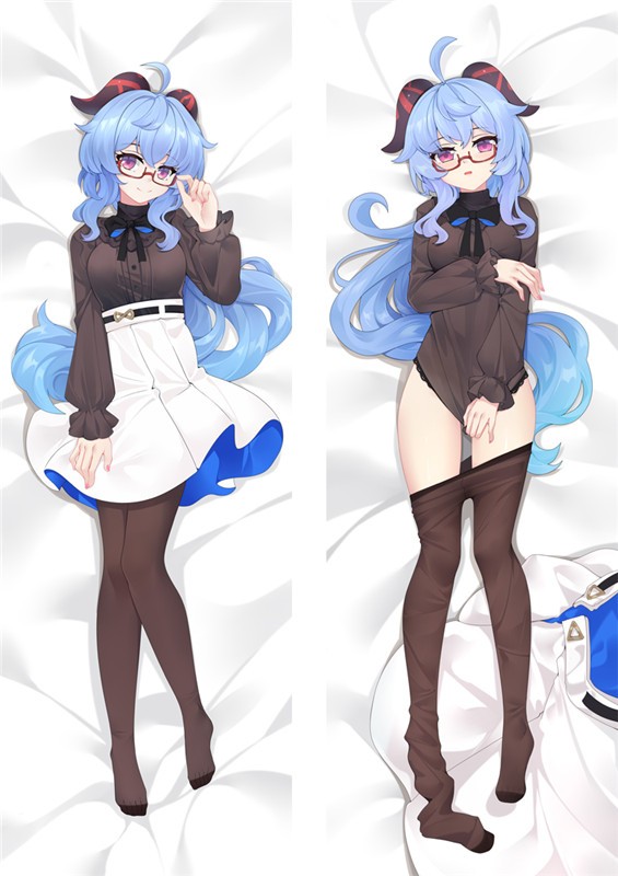 Genshin Impact Ganyu Anime Dakimakura Body Pillow Cover