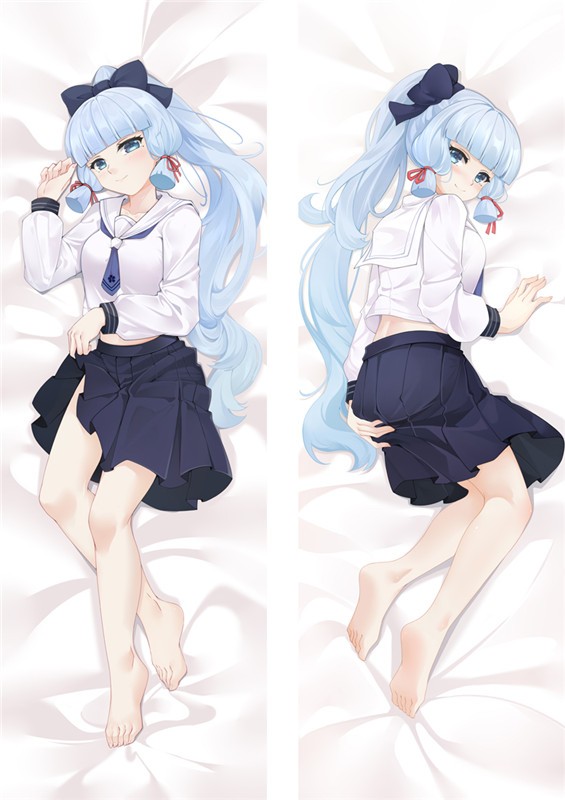 Genshin Impact Kamisato Ayaka Anime Dakimakura Body Pillow Cover