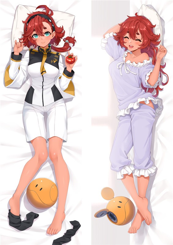 Mobile Suit Gundam THE WITCH FROM MERCURY Suletta Mercury Anime Dakimakura Body Pillow Cover