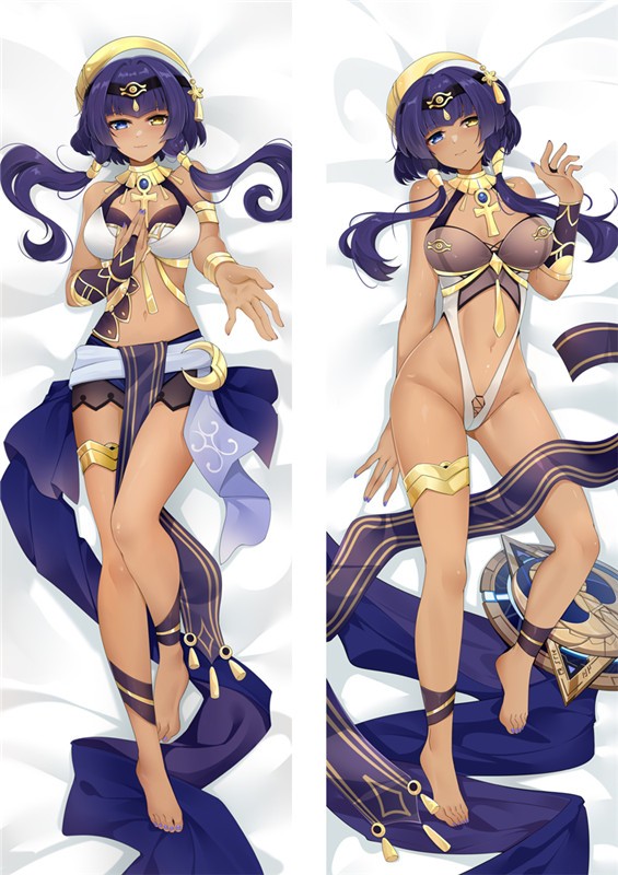 Genshin Impact Candace Anime Dakimakura Body Pillow Cover