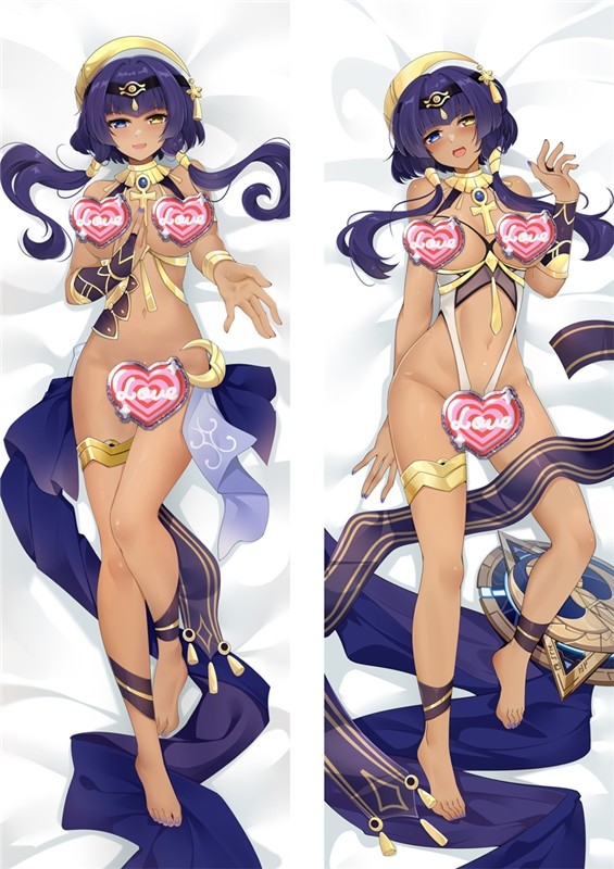 Genshin Impact Candace Anime Dakimakura Body Pillow Cover