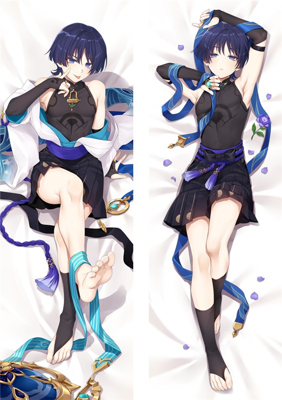 Genshin Impact Scaramouche Anime Dakimakura Body Pillow Cover