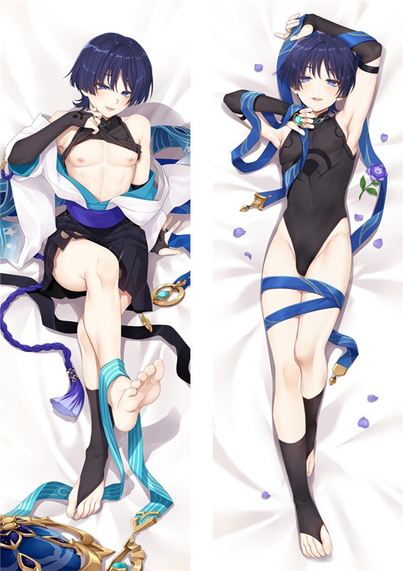 Genshin Impact Scaramouche Anime Dakimakura Body Pillow Cover