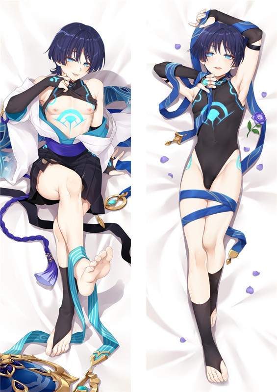 Genshin Impact Scaramouche Anime Dakimakura Body Pillow Cover