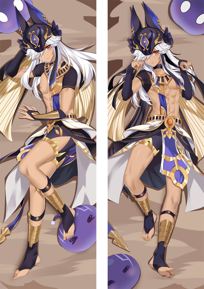 Genshin Impact Cyno Anime Dakimakura Body Pillow Cover