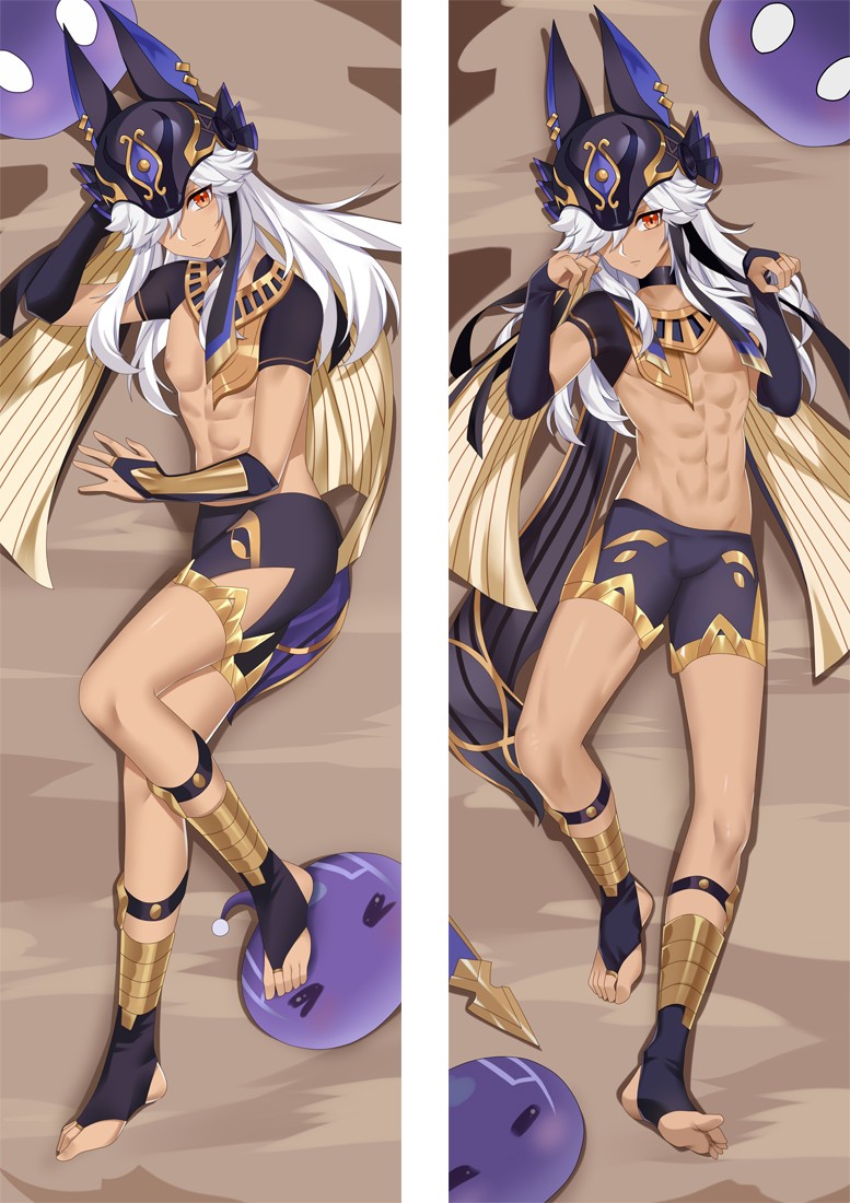 Genshin Impact Cyno Anime Dakimakura Body Pillow Cover