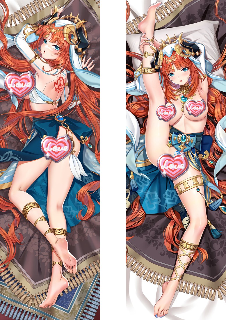 Genshin Impact Nilou Anime Dakimakura Body Pillow Cover