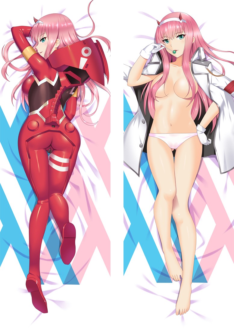 Darling in the Franxx Code:002 Zero Two Anime Dakimakura Pillow Cover