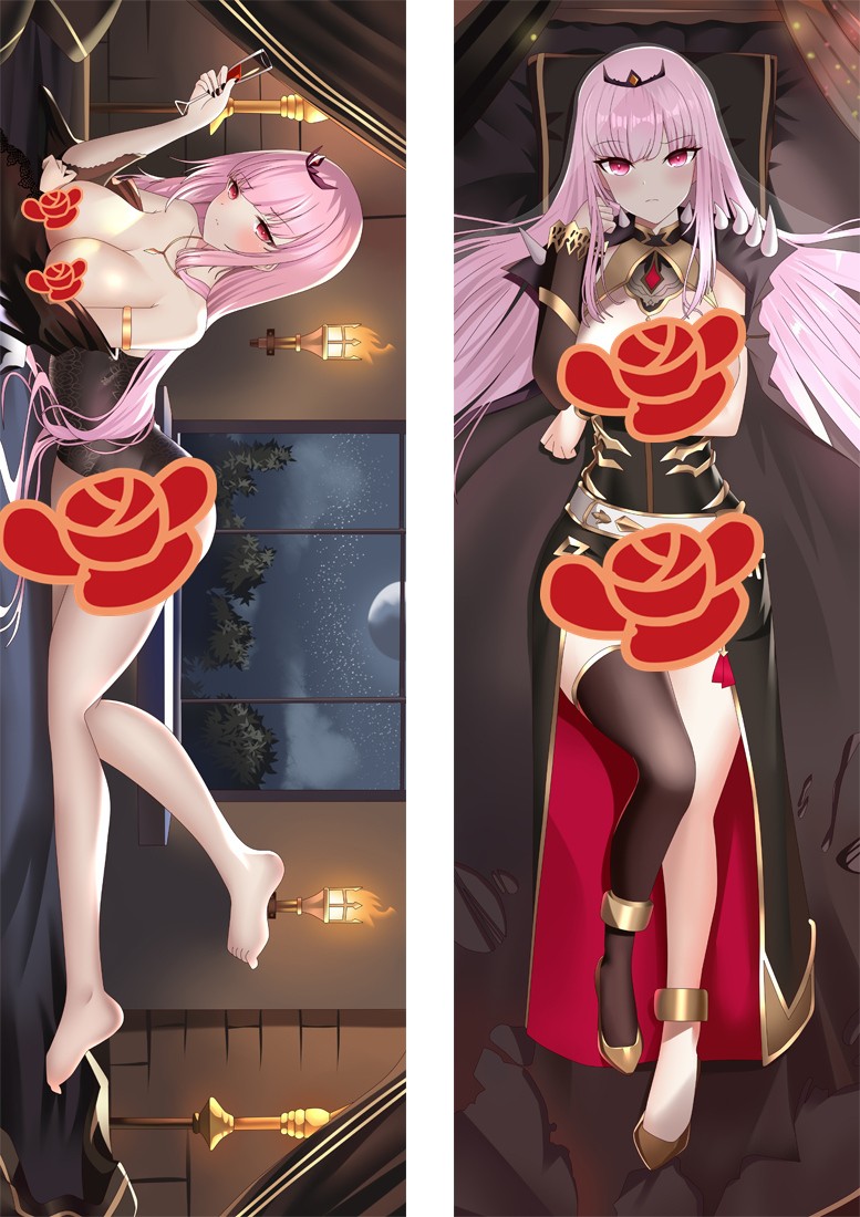 Virtual Youtuber Mori Calliope Anime Dakimakura Body Pillow Cover