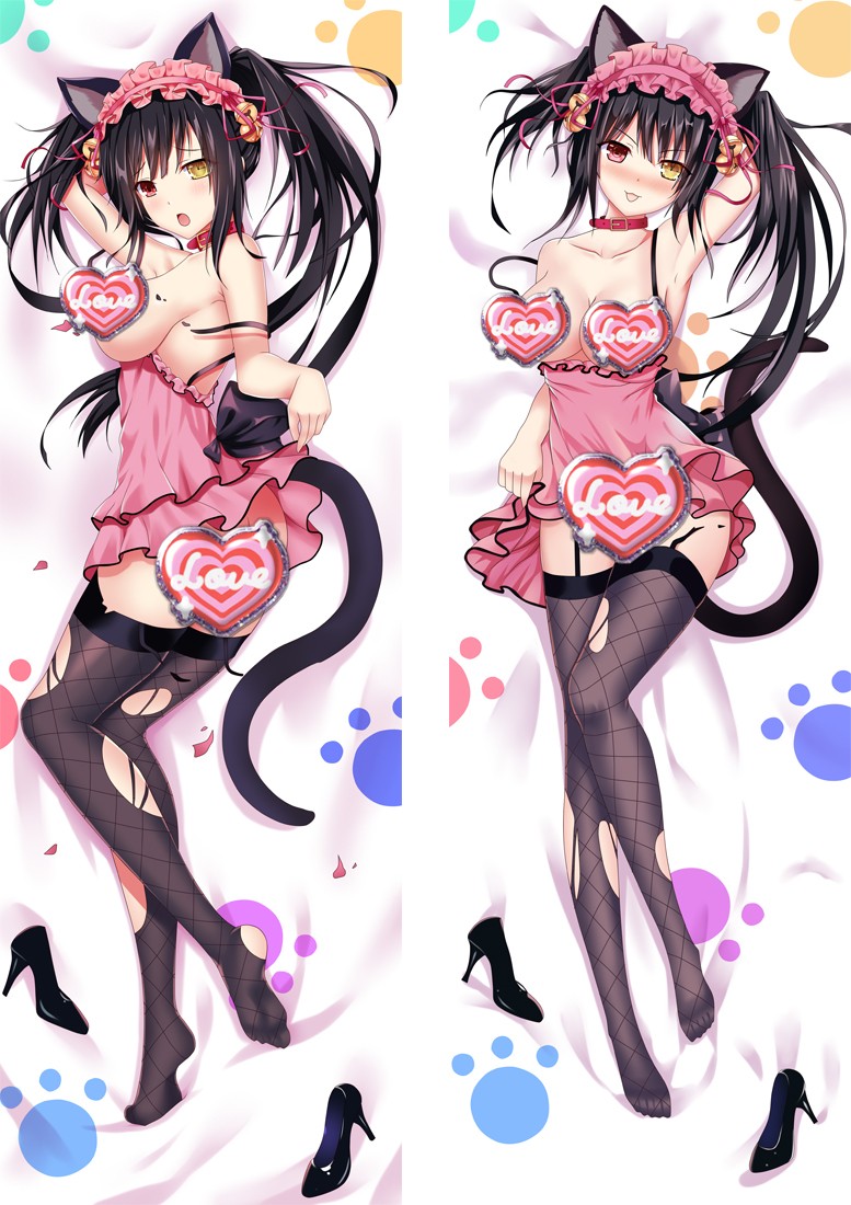 Date A Live Tokisaki Kurumi Anime Dakimakura Body Pillow Cover