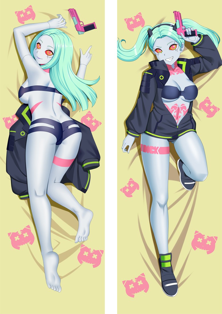Cyberpunk: Edgerunners Rebecca Anime Dakimakura Body Pillow Cover