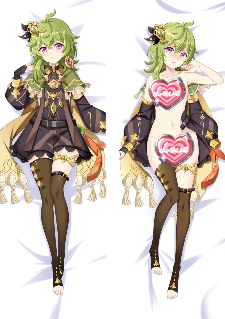 Genshin Impact Collei Anime Dakimakura Body Pillow Cover