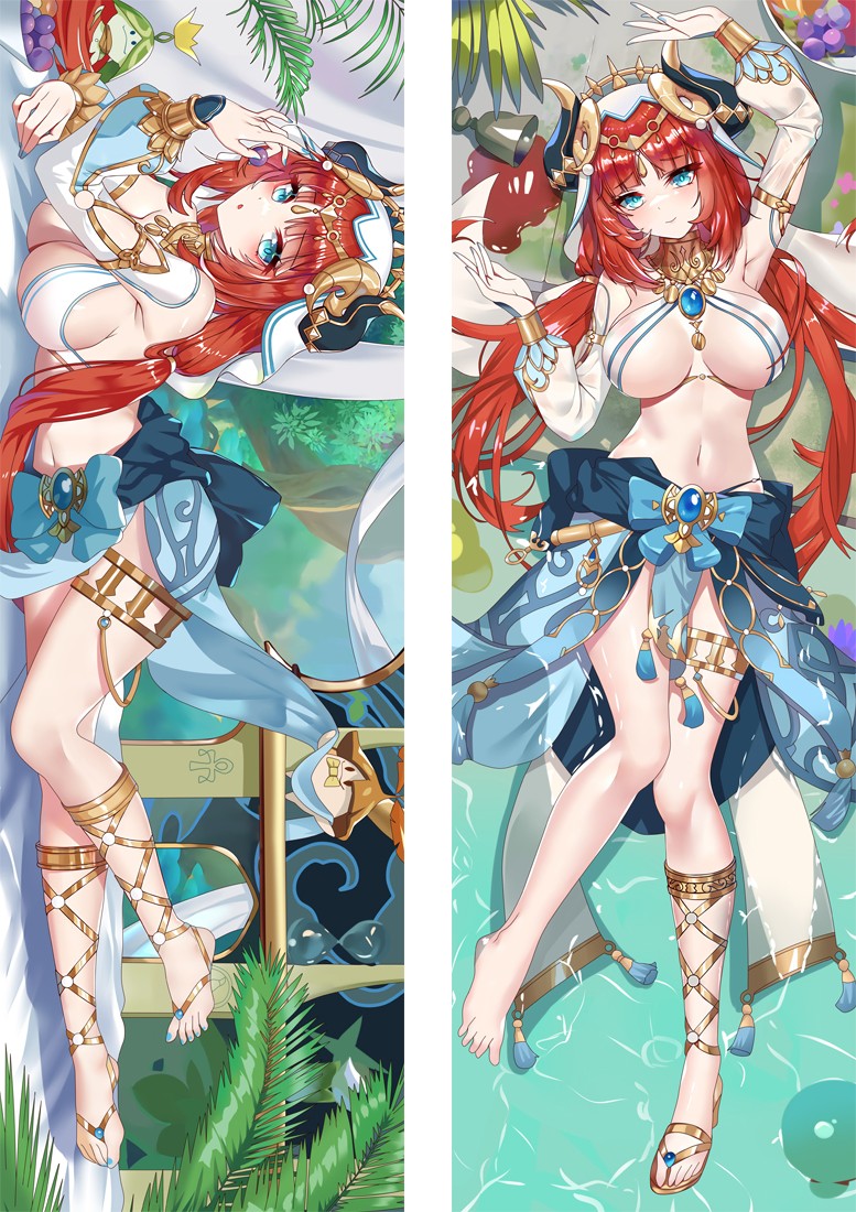 Genshin Impact Nilou Anime Dakimakura Body Pillow Cover