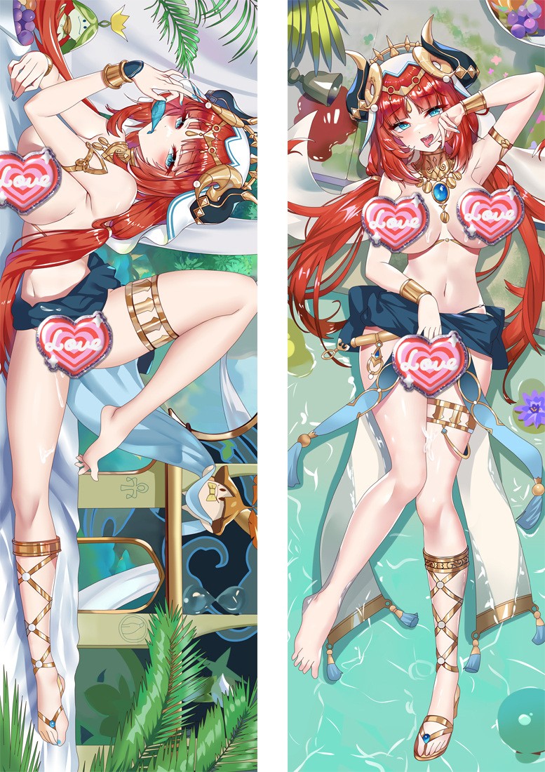Genshin Impact Nilou Anime Dakimakura Body Pillow Cover