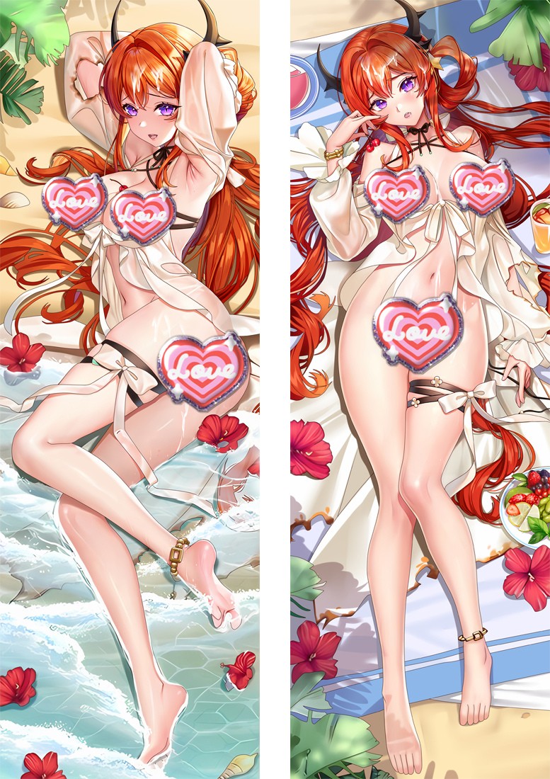 Arknights Surtr 42 Anime Dakimakura Body Pillow Cover