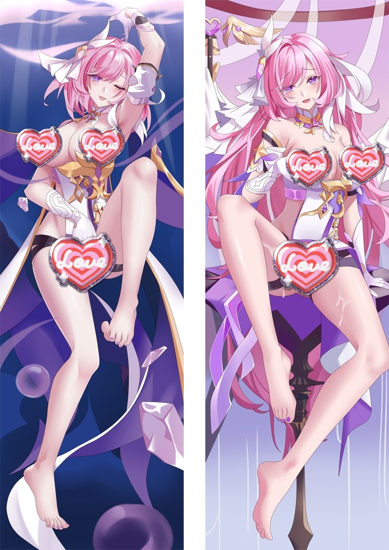 Honkai Impact 3rd Elysia Anime Dakimakura Body Pillow Cover