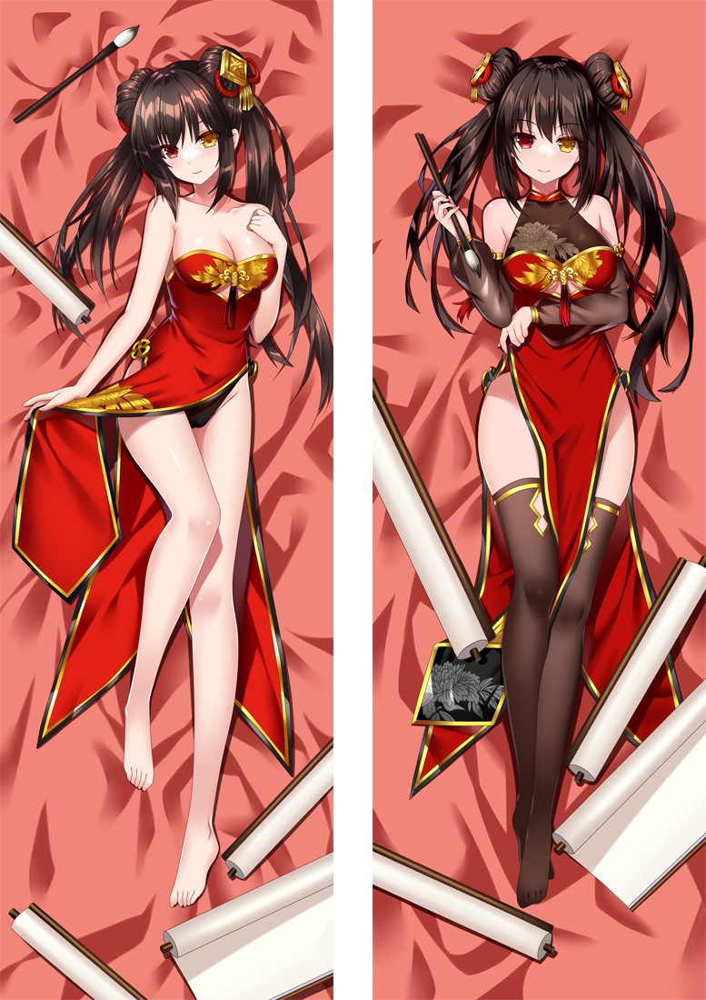 Date A Live Tokisaki Kurumi Anime Dakimakura Body Pillow Cover