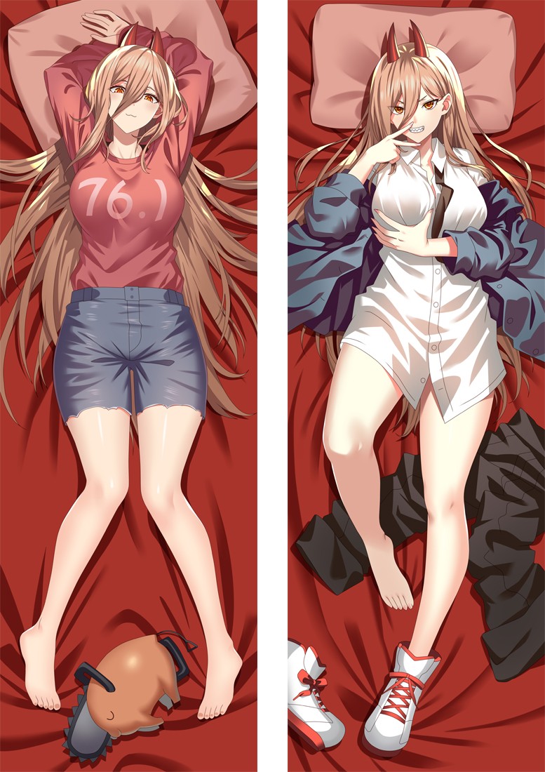 Chainsaw Man Power Anime Dakimakura Body Pillow Cover