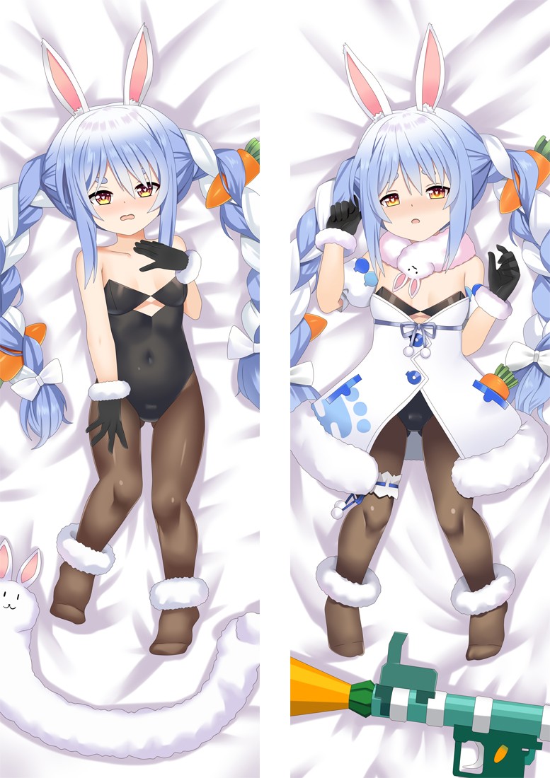 Virtual Youtuber Usada Pekora Anime Dakimakura Body Pillow Cover