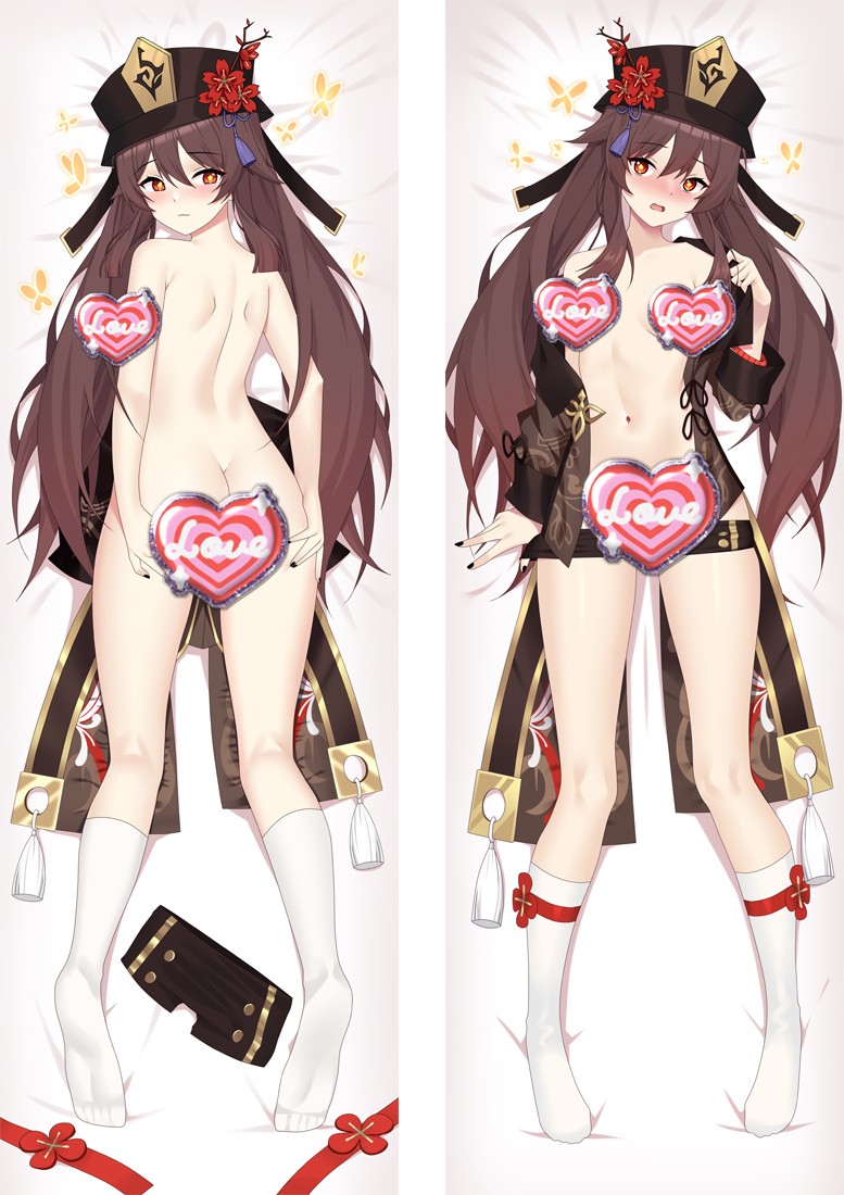 Genshin Impact Hutao Anime Dakimakura Body Pillow Cover