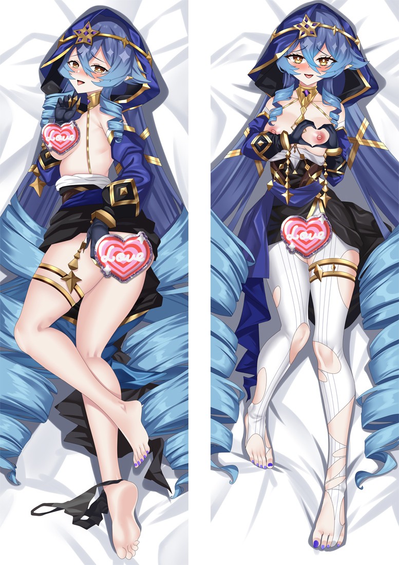 Genshin Impact Layla Anime Dakimakura Body Pillow Cover
