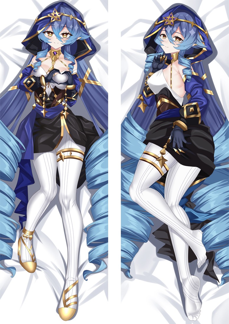 Genshin Impact Layla Anime Dakimakura Body Pillow Cover