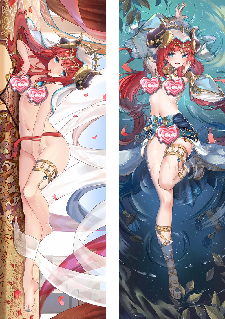 Genshin Impact Nilou Anime Dakimakura Body Pillow Cover