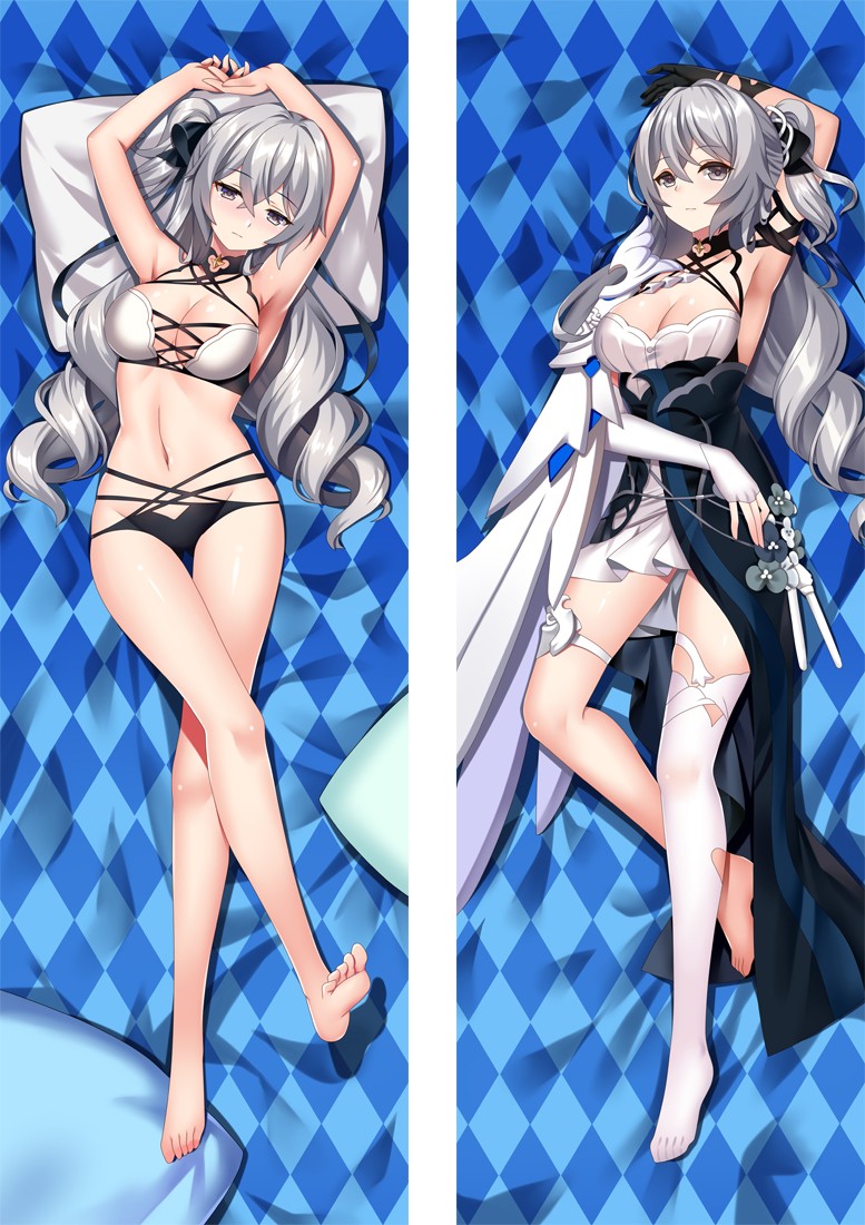 Honkai Impact 3rd Bronya Anime Dakimakura Body Pillow Cover