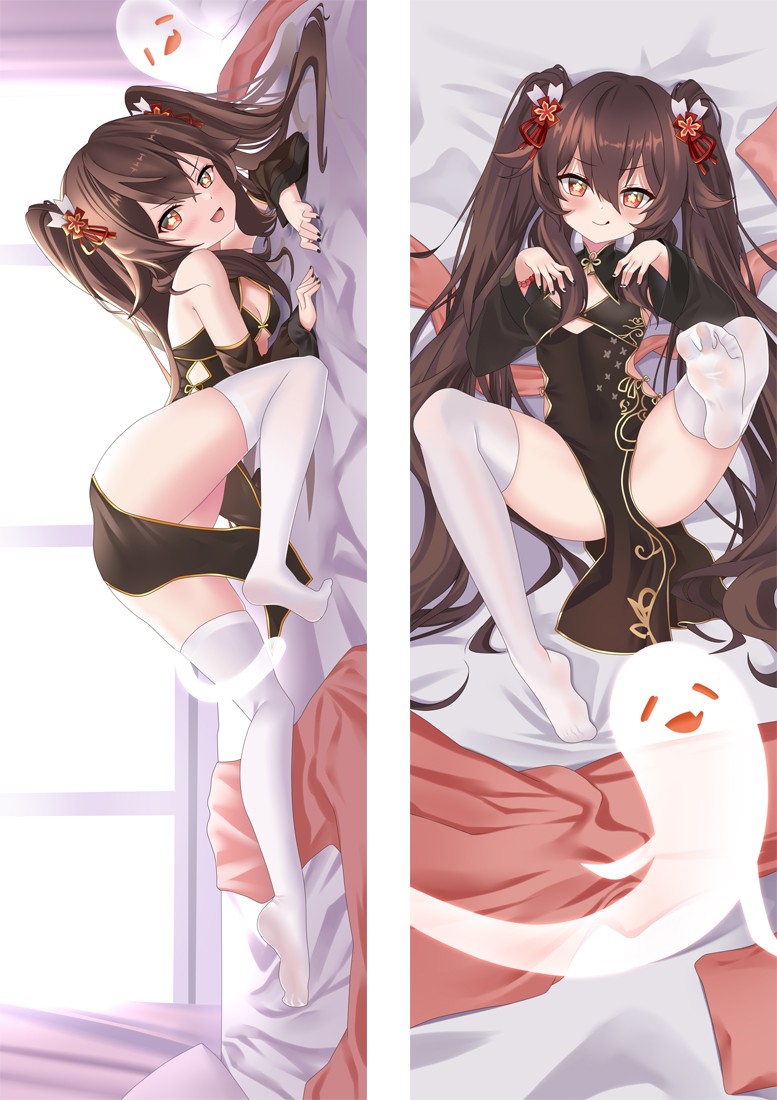 Genshin Impact Hutao Anime Dakimakura Body Pillow Cover