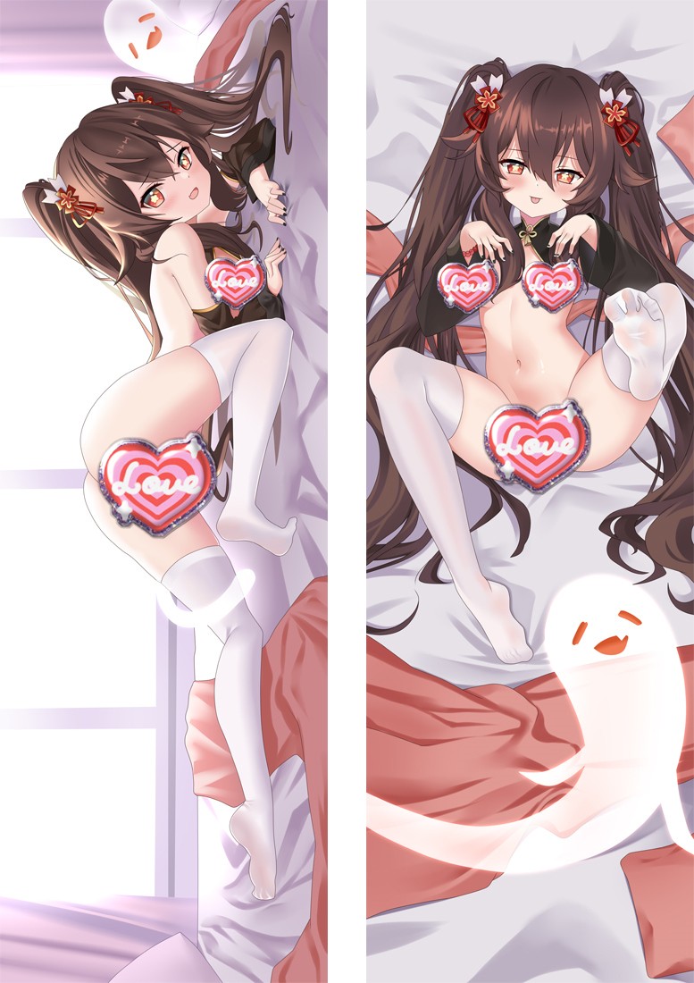 Genshin Impact Hutao Anime Dakimakura Body Pillow Cover