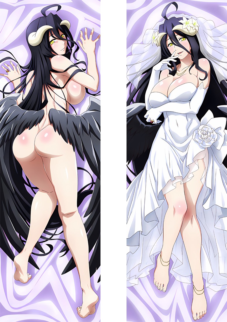 Overlord Albedo Anime Dakimakura Body Pillow Cover