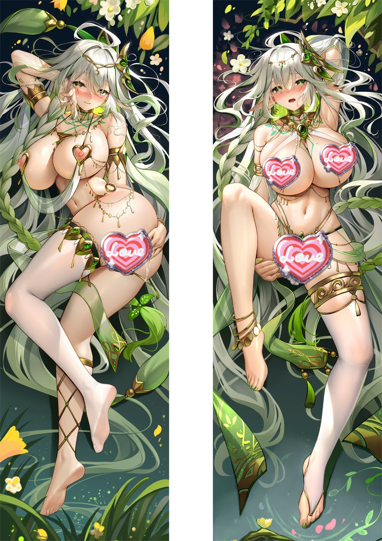 Genshin Impact The Greater Lord Rukkhadevata Anime Dakimakura Body Pillow Cover