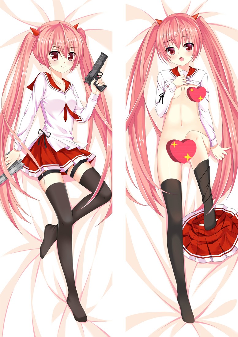 Aria the Scarlet Ammo Aria Holmes Kanzaki Anime Dakimakura Body Pillow Cover