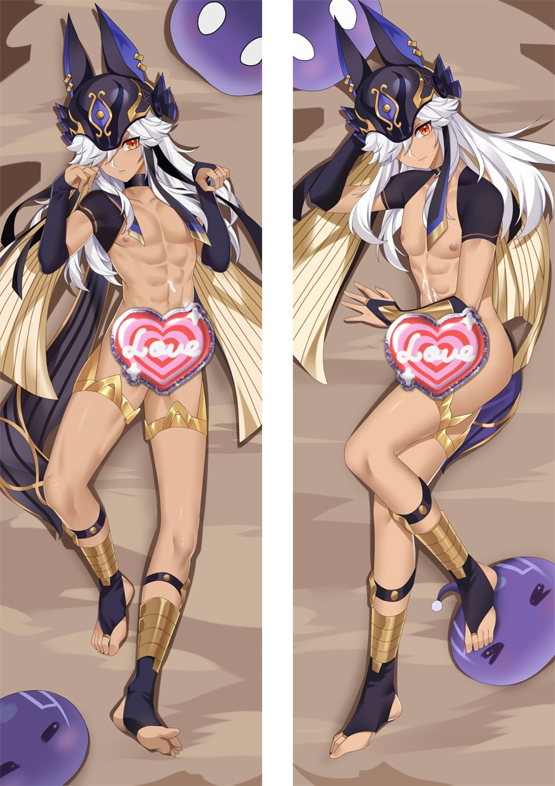 Genshin Impact Cyno Anime Dakimakura Body Pillow Cover