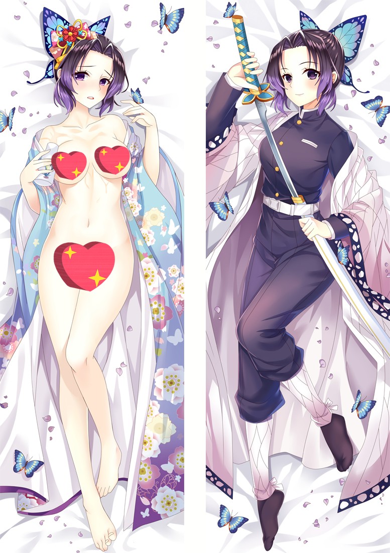 Demon Slayer: Kimetsu no Yaiba Kochou Shinobu Anime Dakimakura Body Pillow Cover