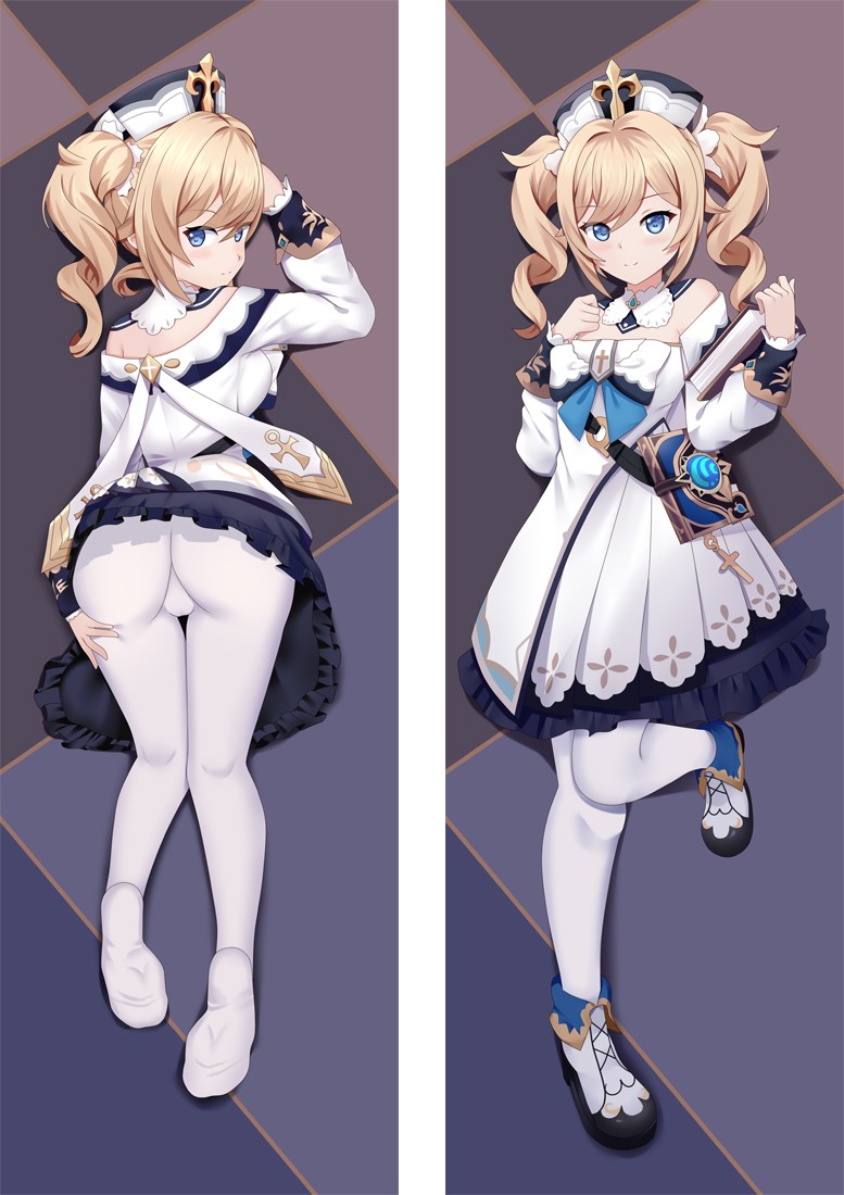 Genshin Impact Barbara Anime Dakimakura Pillow Cover