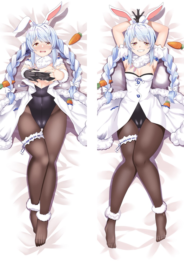 Virtual Youtuber Usada Pekora Anime Dakimakura Body Pillow Cover