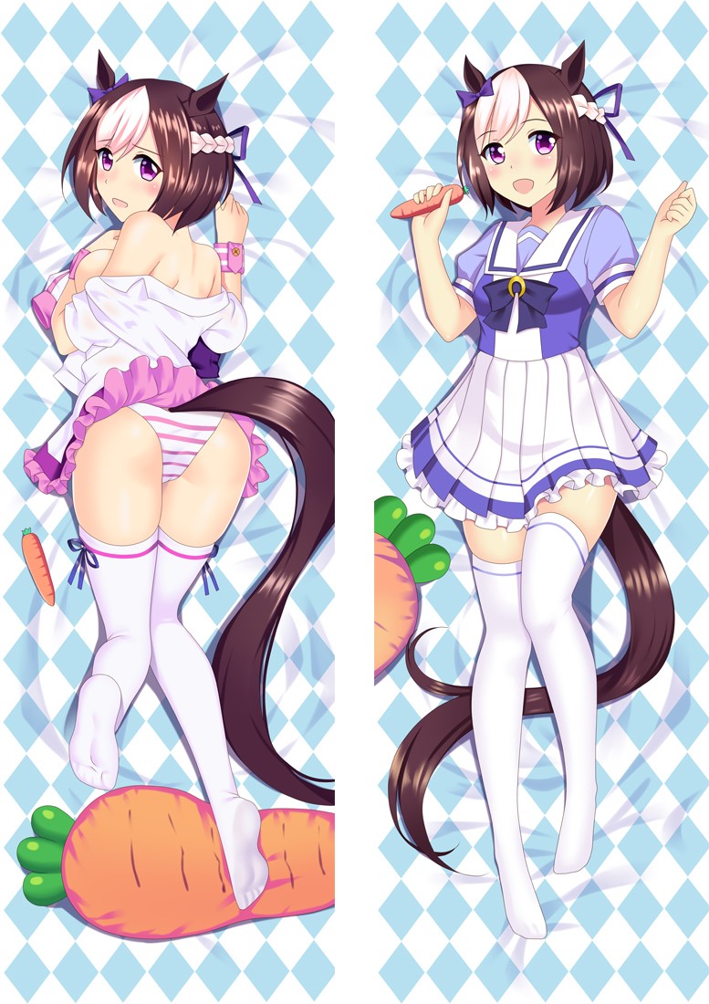 Uma Musume Pretty Derby Tokai Teio Anime Dakimakura Body Pillow Cover