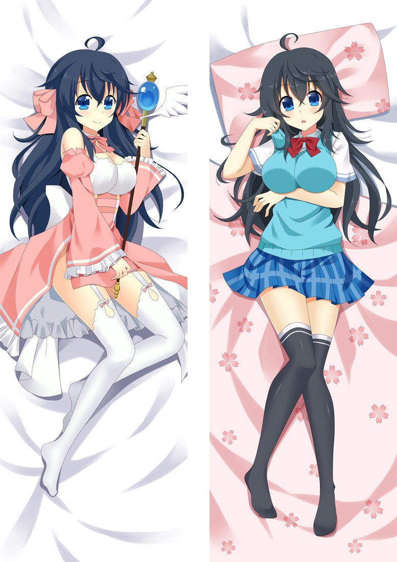 And You Thought There Is Never A Girl Online? Ako Tamaki Anime Dakimakura Body Pillow Cover