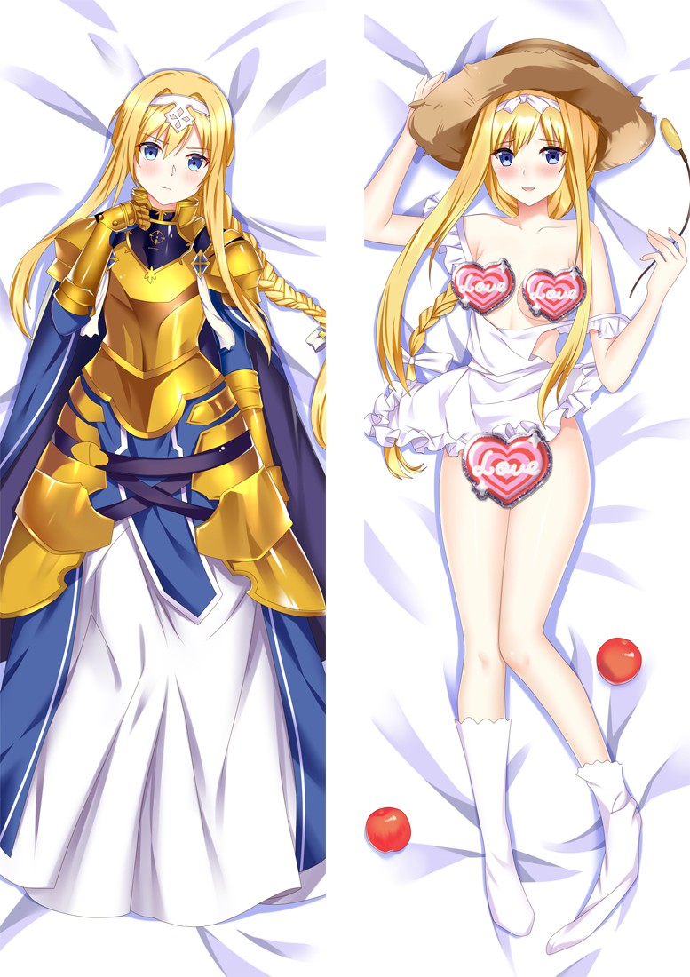 Sword Art Online Alice Zuberg Anime Dakimakura Body Pillow Cover