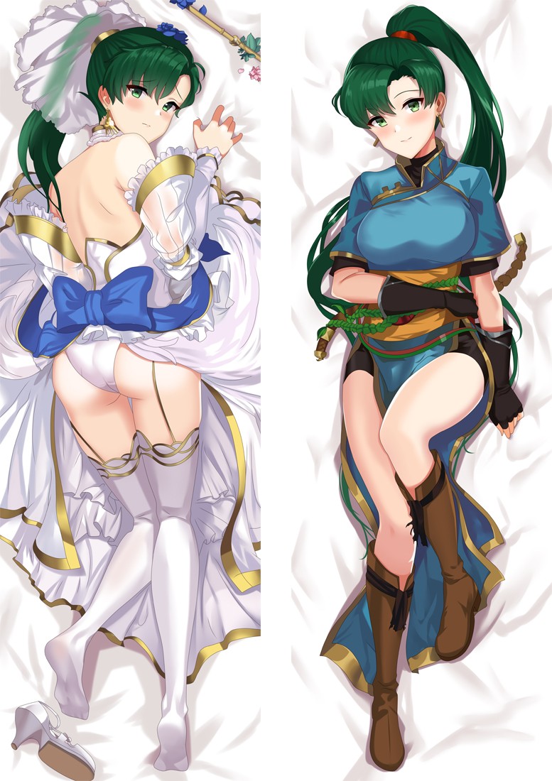 Fire Emblem Ninja Lyn Anime Dakimakura Body Pillow Cover