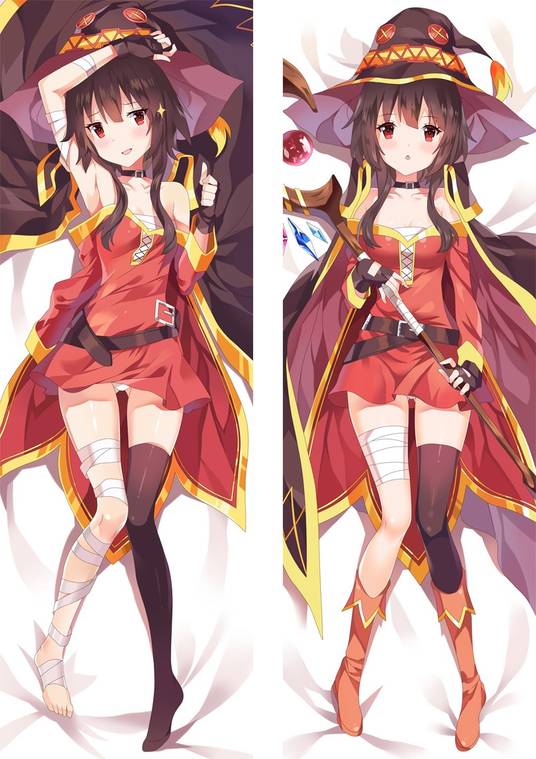 KonoSuba God's Blessing on This Wonderful World! Megumin Anime Dakimakura Body Pillow Cover