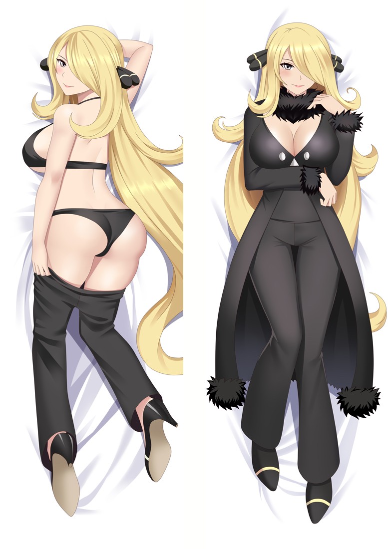 Pokemon Cynthia Anime Dakimakura Body Pillow Cover