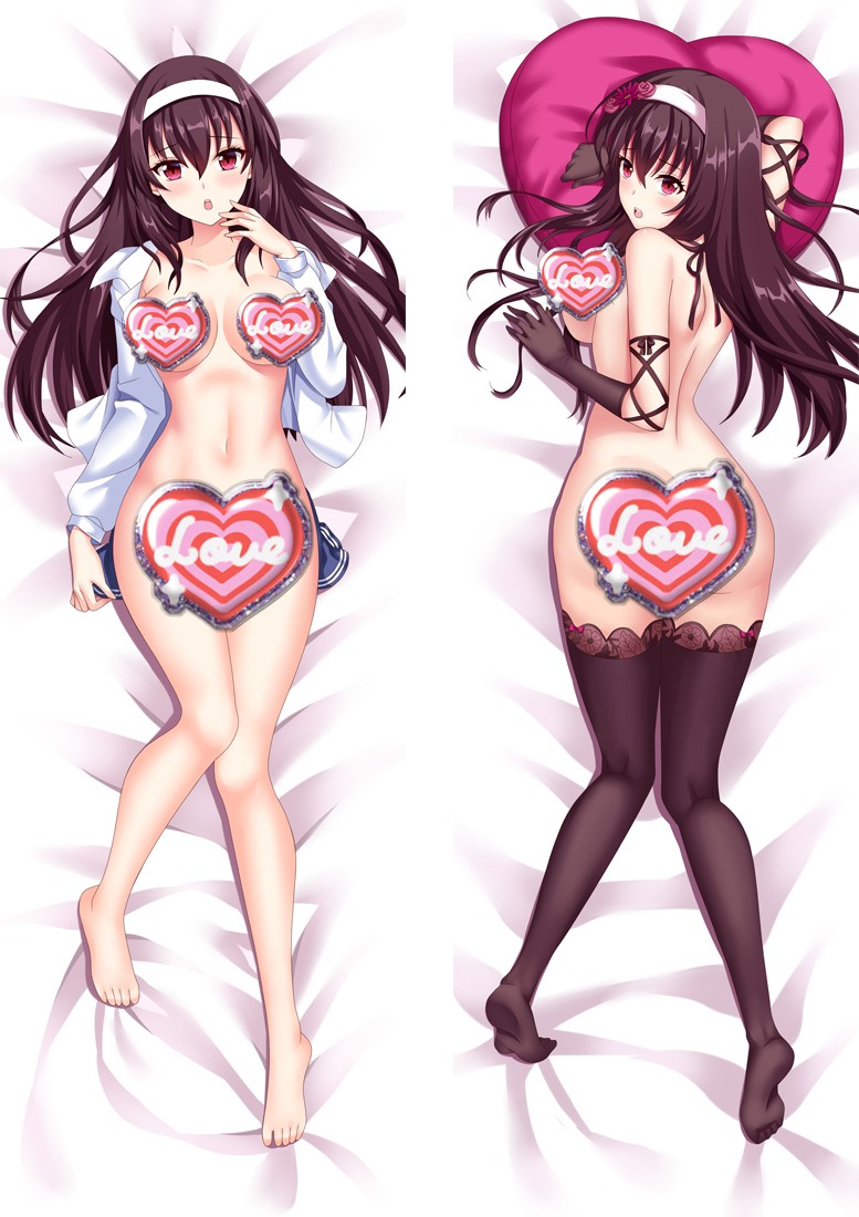Saekano: How to Raise a Boring Girlfriend Utaha Kasumigaoka Anime Dakimakura Body Pillow Cover