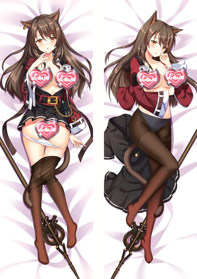 Arknights AMIYA Anime Dakimakura Body Pillow Cover