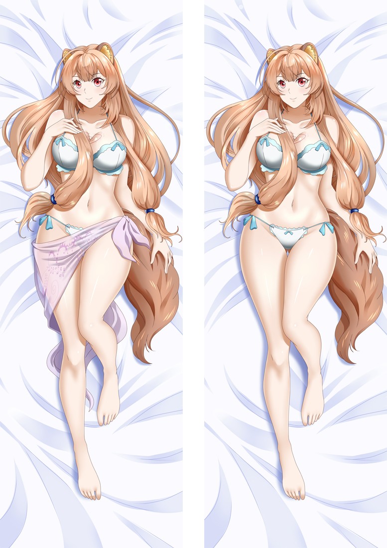 The Rising of the Shield Hero Raphtalia Anime Dakimakura Pillow Cover