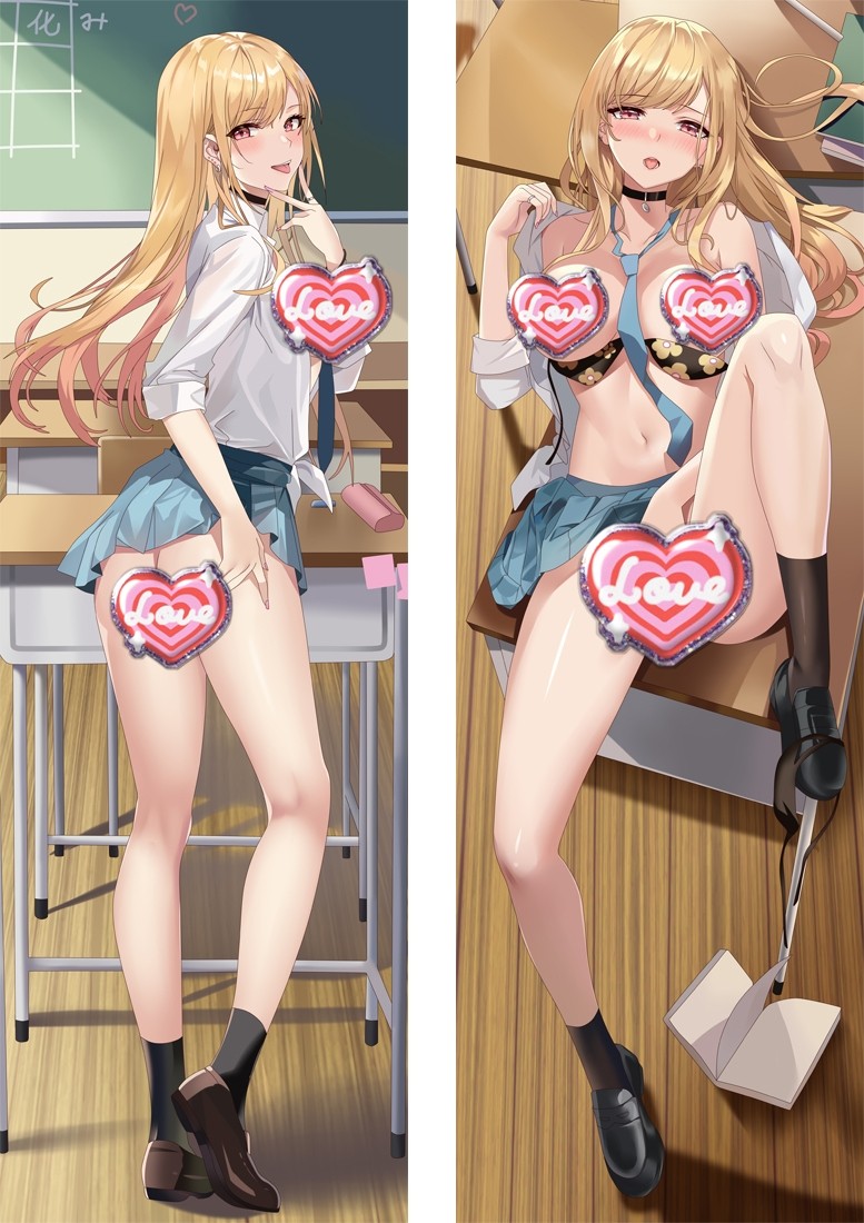 My Dress-Up Darling Kitagawa Marin Anime Dakimakura Pillow Cover