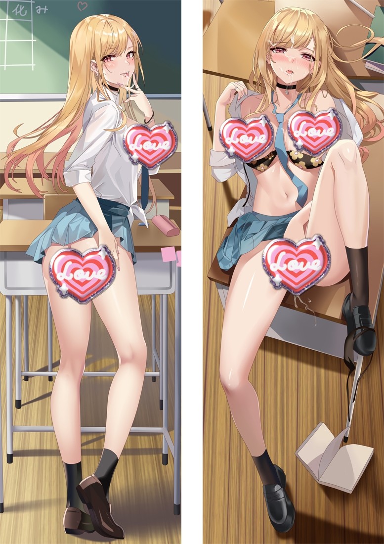 My Dress-Up Darling Kitagawa Marin Anime Dakimakura Pillow Cover