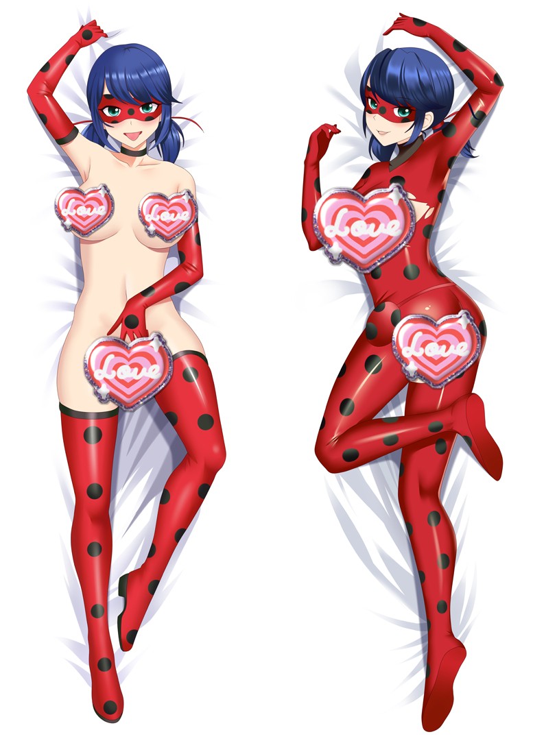 Miraculous: Tales of Ladybug & Cat Noir Anime Dakimakura Pillow Cover