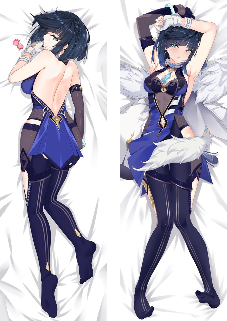 Genshin Impact Ye Lan Anime Dakimakura Pillow Cover